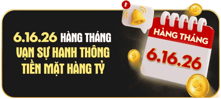 Tiền thưởng chào mừng hấp dẫn cho người chơi mới